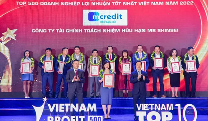 Mcredit thuộc Top 3 Công ty tài chính tiêu dùng có lợi nhuận tốt nhất Việt Nam