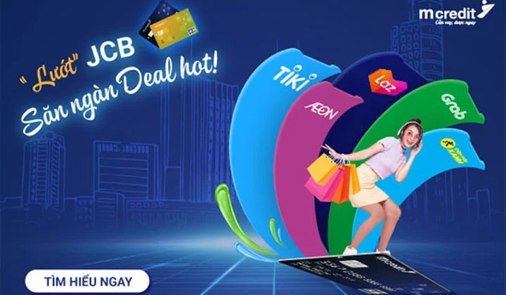 Mcredit ưu đãi chủ thẻ JCB