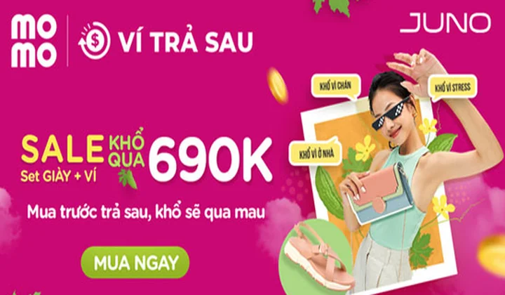 MoMo ưu đãi lớn - “Sale Khổ Qua”
