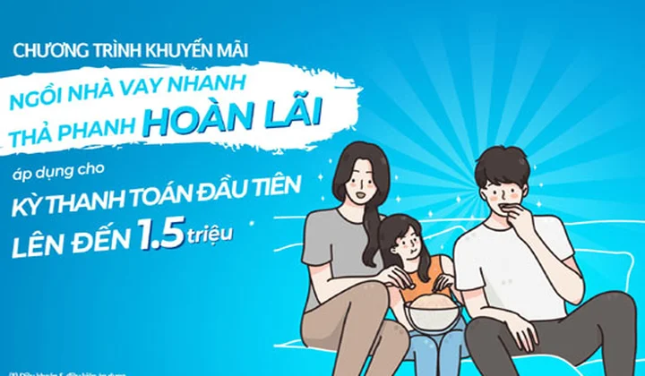 Shinhan Finance khuyến mại “Ngồi nhà vay nhanh-Thả phanh hoàn lãi”