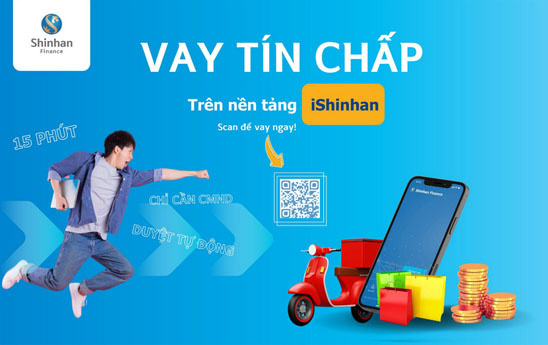 Shinhan Finance phê duyệt tự động cho vay tín chấp qua ứng dụng di động iShinhan