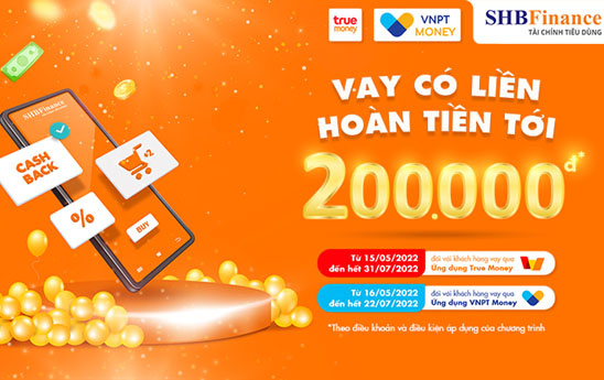 VNPT Money: “Vay có liền - Hoàn tiền tới 200.000 đồng”
