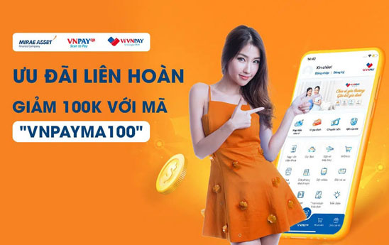 VÍ VNPAY tặng mã giảm trực tiếp khi thanh toán khoản vay MAFC