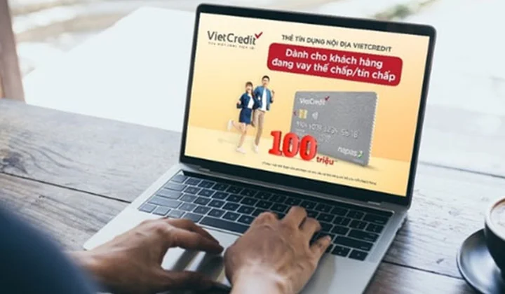 VietCredit mở thẻ tín dụng nội địa cho khách đang vay nơi khác
