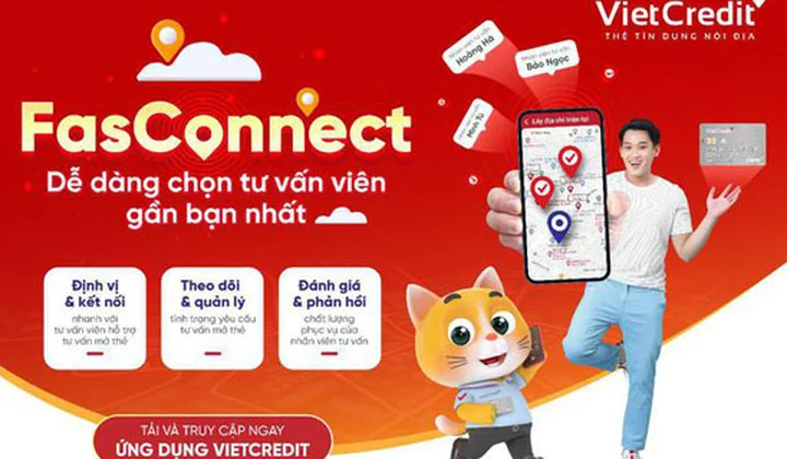 VietCredit ra mắt tính năng mới FasConnect
