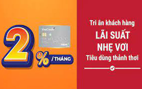 VietCredit tri ân khách hàng: Lãi suất nhẹ vơi - Tiêu dùng thảnh thơi