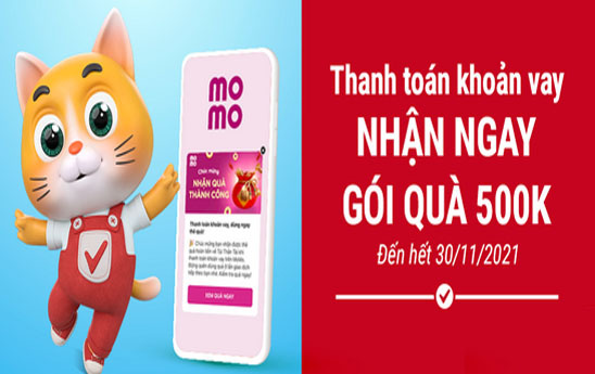 VietCredit ưu đãi khách hàng thanh toán khoản vay trên ví MoMo