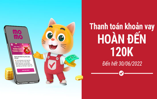 VietCredit ưu đãi thanh toán khoản vay, hoàn đến 120.000 đồng