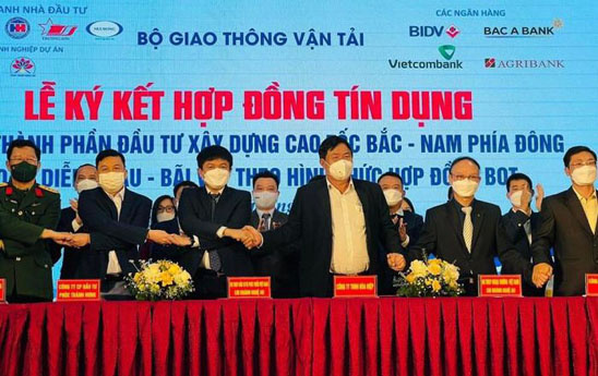 4 ngân hàng đồng tài trợ cao tốc Bắc-Nam đoạn Diễn Châu-Bãi Vọt