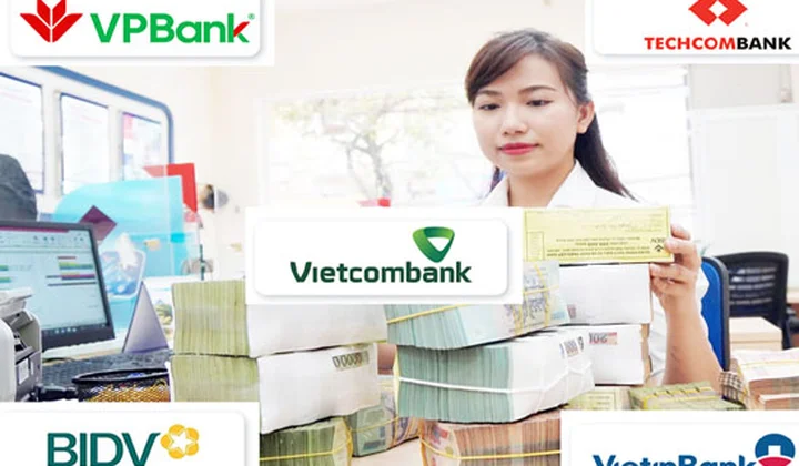 5 ngân hàng hội viên Hiệp hội Ngân hàng Việt Nam có vốn chủ sở hữu trên 100.000 tỷ đồng