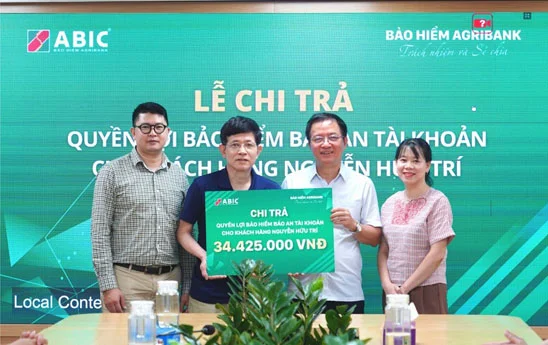 ABIC chi trả bồi thường cho khách hàng sử dụng tài khoản Agribank bị lừa đảo trực tuyến