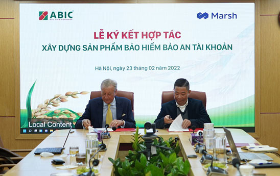 ABIC ký kết hợp tác xây dựng sản phẩm bảo hiểm bảo an tài khoản