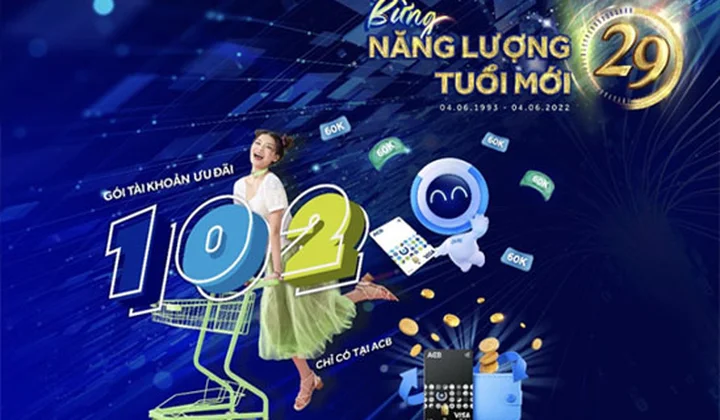 ACB dành tặng khách hàng nhiều chương trình ưu đãi