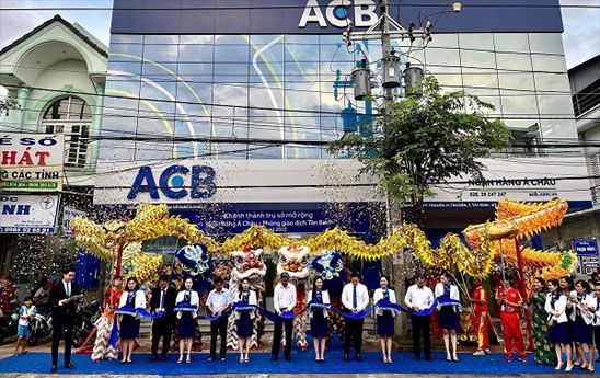 ACB khánh thành trụ sở mở rộng PGD Tân Biên