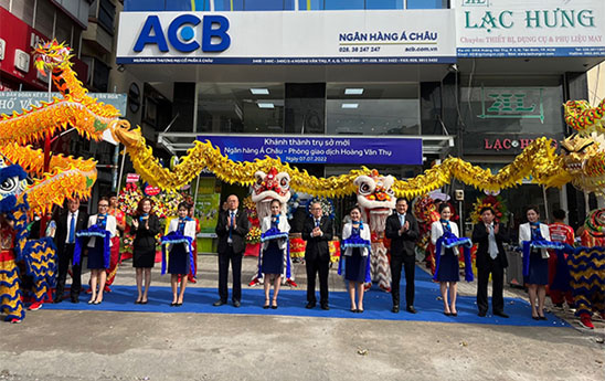 ACB khánh thành trụ sở mới Phòng Giao Dịch Hoàng Văn Thụ