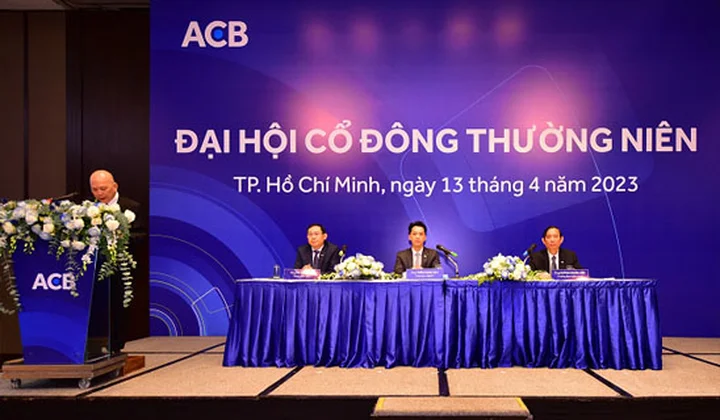ACB thông qua kế hoạch lợi nhuận trước thuế 20.058 tỷ đồng và tăng vốn điều lệ lên 38.840 tỷ đồng trong năm 2023
