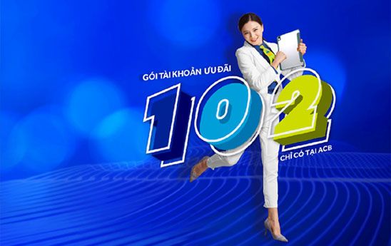 ACB tung “Gói tài khoản ưu đãi 1-0-2” dành cho giới trẻ