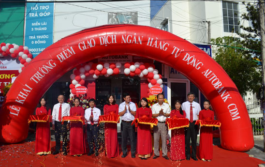 Agribank Bình Thuận khai trương CDM tại thành phố Phan Thiết tỉnh Bình Thuận