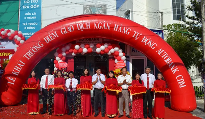 Agribank Bình Thuận khai trương CDM tại thành phố Phan Thiết tỉnh Bình Thuận