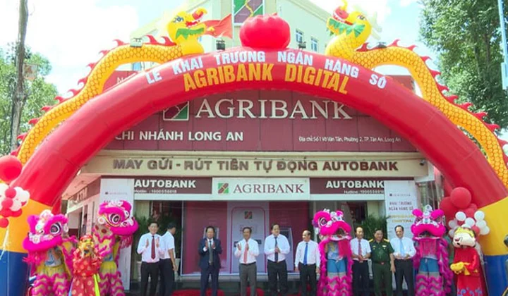 Agribank Long An khai trương Ngân hàng số đầu tiên tại Đồng bằng sông Cửu Long