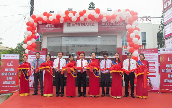 Agribank Phú Yên khai trương Autobank CDM tại huyện Tuy An