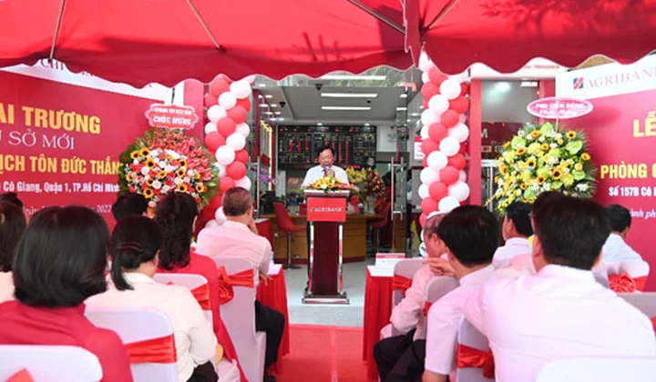 Agribank Sài Gòn khai trương Phòng giao dịch Tôn Đức Thắng