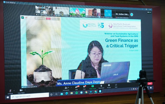 Agribank tham dự hội thảo trực tuyến về “Nông nghiệp Bền vững và Hệ thống Lương thực trong Tiểu vùng Sông Mekong”