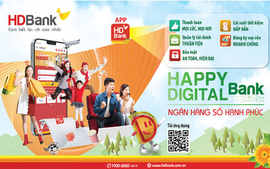 App HDBank - Ứng dụng tích hợp mọi tính năng cần thiết của Ngân hàng số