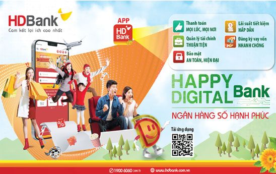 App HDBank - Ứng dụng tích hợp mọi tính năng cần thiết của Ngân hàng số
