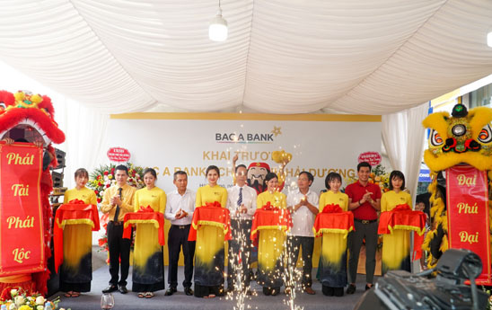 BAC A BANK khai trương chi nhánh Hải Dương