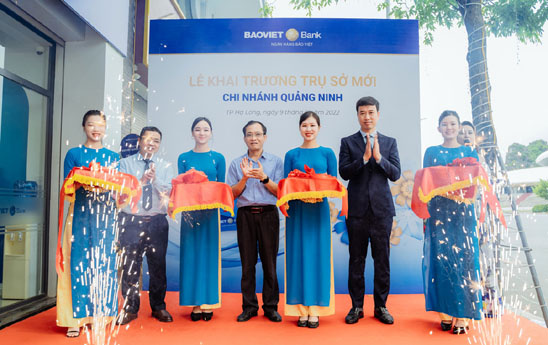 BAOVIET Bank Quảng Ninh khai trương trụ sở mới