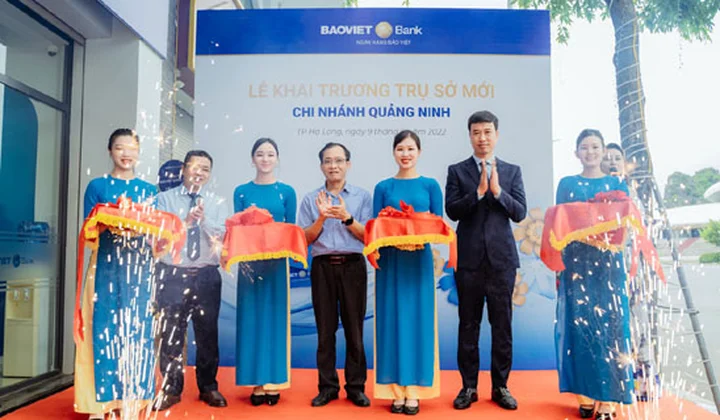 BAOVIET Bank Quảng Ninh khai trương trụ sở mới