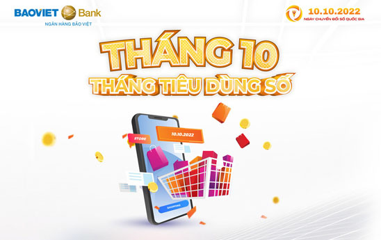 BAOVIET Bank hưởng ứng Ngày chuyển đổi số quốc gia 10/10