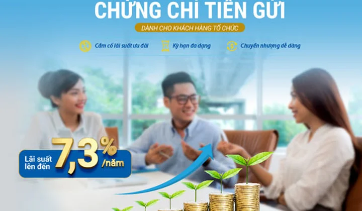 BAOVIET Bank phát hành chứng chỉ tiền gửi dành cho khách hàng tổ chức