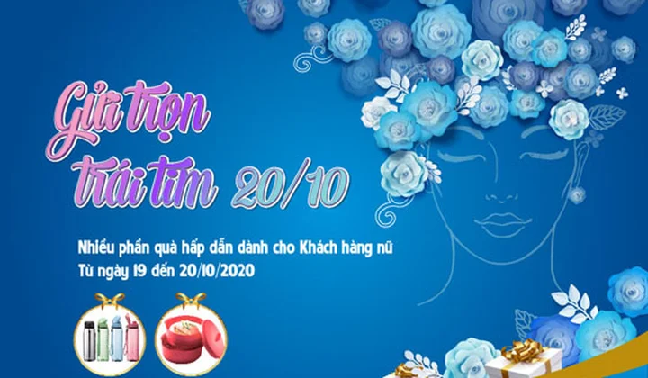 BAOVIET Bank tri ân khách hàng nữ dịp 20/10