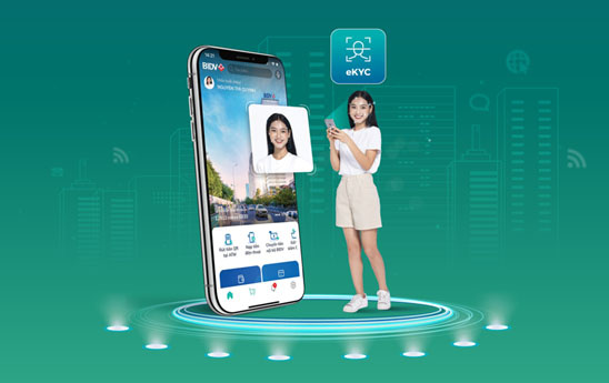 BIDV SmartBanking áp dụng xác thực eKYC