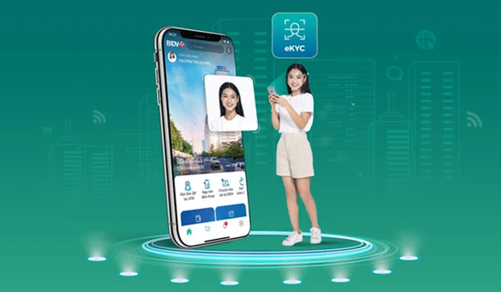 BIDV SmartBanking áp dụng xác thực eKYC