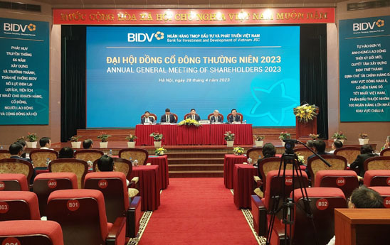 BIDV đặt mục tiêu đạt lợi nhuận trước thuế tăng 10%-15% so năm 2022