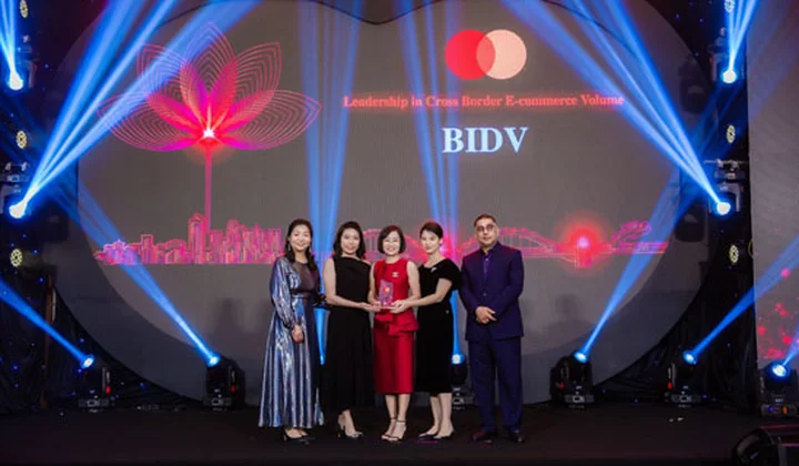 BIDV được Tổ chức thẻ quốc tế Mastercard vinh danh tại 02 giải thưởng