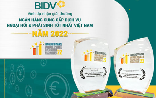 BIDV nhận 2 giải thưởng từ ABF