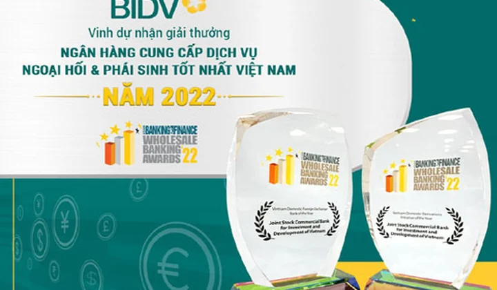 BIDV nhận 2 giải thưởng từ ABF