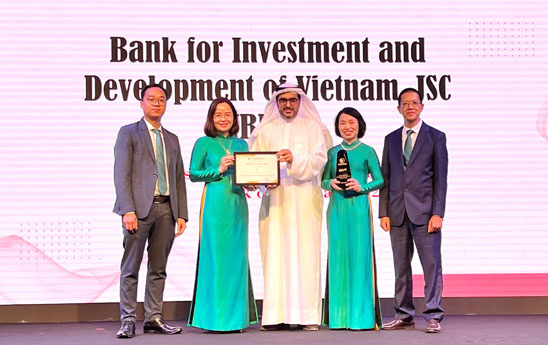 BIDV nhận giải thưởng “Ngân hàng quản lý rủi ro sáng tạo nhất Việt Nam năm 2022”