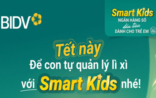BIDV ra mắt dịch vụ ngân hàng số dành cho trẻ em từ 6 tuổi trở lên