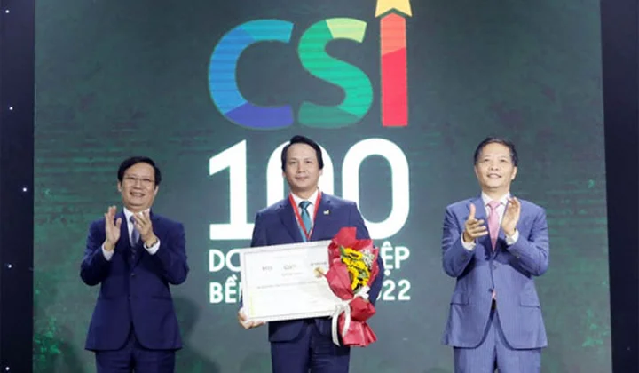 BIDV thuộc Top 10 Doanh nghiệp bền vững lĩnh vực thương mại - dịch vụ