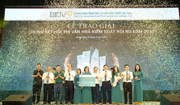 BIDV nằm trong Top 5 thương hiệu tài chính dẫn đầu của Forbes Việt Nam