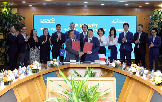 BIDV và Coteccons ký kết thỏa thuận hợp tác toàn diện