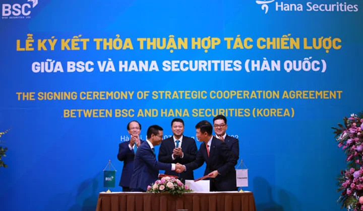 BSC và HSC ký thỏa thuận hợp tác chiến lược