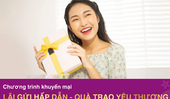 BacABank khuyến mại gửi tiết kiệm “Lãi gửi hấp dẫn - Quà trao yêu thương”