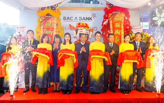 Bac A Bank khai trương hoạt động chi nhánh Sơn Tây