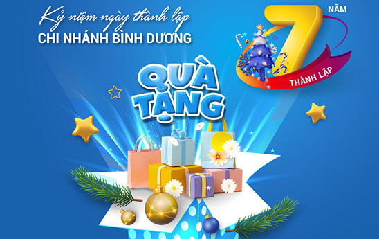 BaoVietBank tặng quà khách hàng gửi tiết kiệm tại chi nhánh Bình Dương và Kiên Giang
